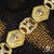 Bracelet en Or 10K | Bracelet Homme 24mm Bracelet Sparta H2 8.5’’ / Or 2 Tons