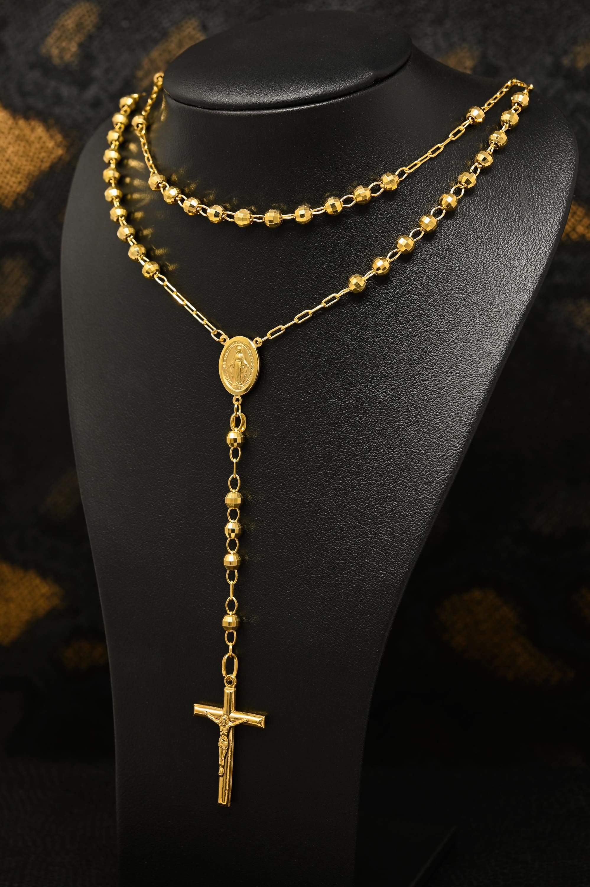 14kt Gold Rosary Bracelet 2024 | favors.com