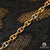 Bracelet en Or 10K | Bracelet Homme 7mm Bracelet Gucci Puff 3 Tons