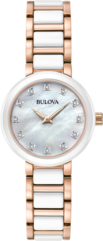 Montre Bulova | Montre Femme Bulova Diamond - 98P160 Diamant / Or Rose