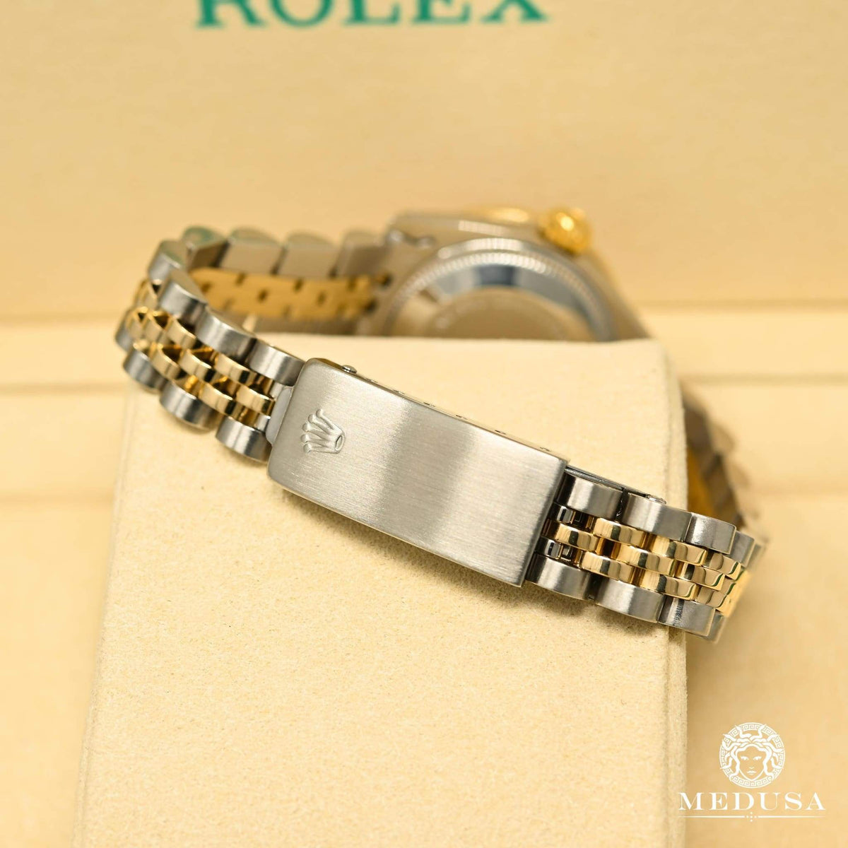 Montre Rolex | Montre Femme Rolex Datejust 26mm - Champagne Or 2 Tons