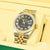 Montre Rolex | Montre Homme Rolex Datejust 36mm - Black Vintage Or 2 Tons