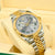 Montre Rolex | Montre Homme Rolex Datejust 41mm - Jubilee Wimbledon Dial 2-Tons Or 2 Tons
