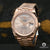 Montre Rolex | Montre Homme Rolex President Day-Date 40mm - Baguette Rose Gold Or Rose